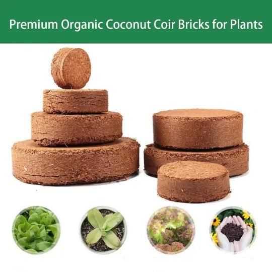 Organic Coconut Coir for Plants Pack of 2