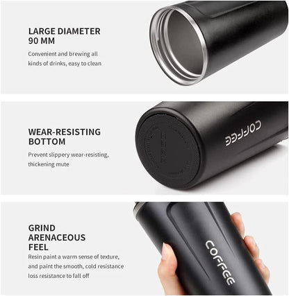 Stainless Steel Vacuum Insulated Coffee Mug 510ML